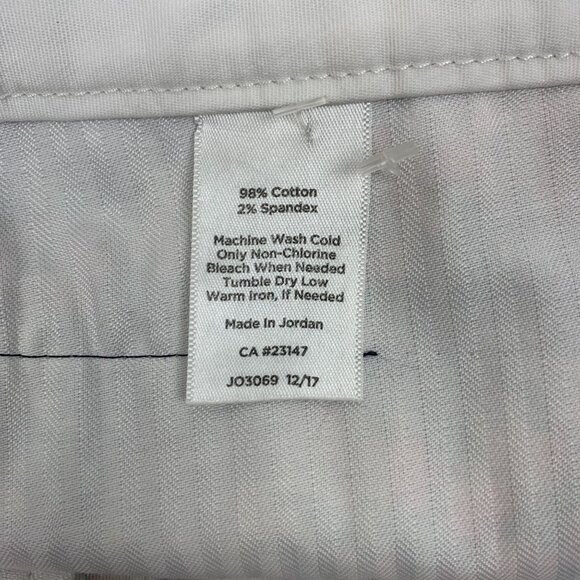 Talbots Womens Perfect Skimmer Floral Cropped Pants Size 14W Cotton Spandex - Picture 10 of 14